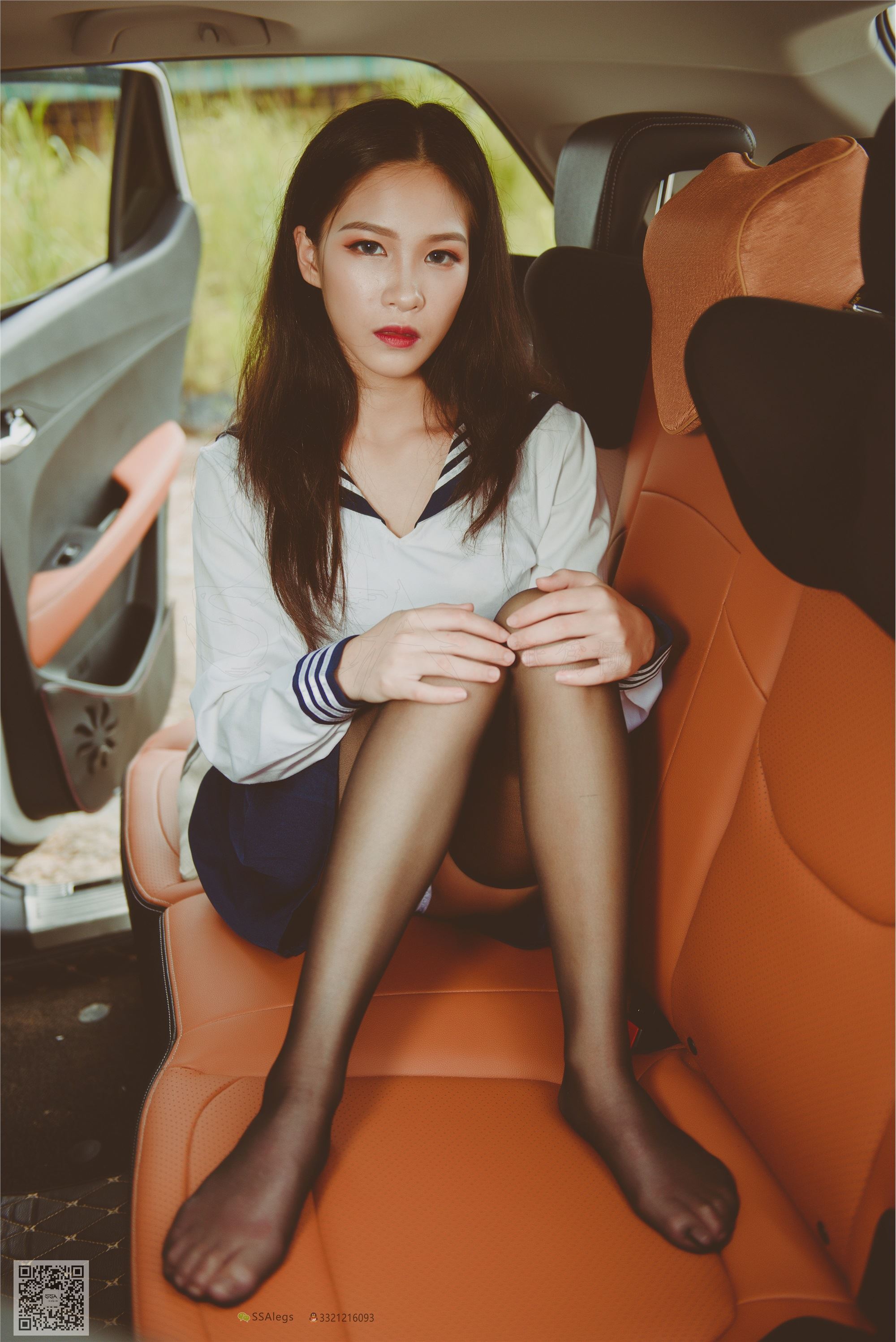 SSA丝社 NO.017 佳佳 小丝妹佳佳练车记